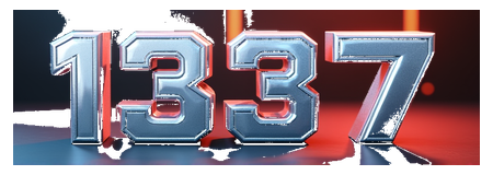 13337 logo